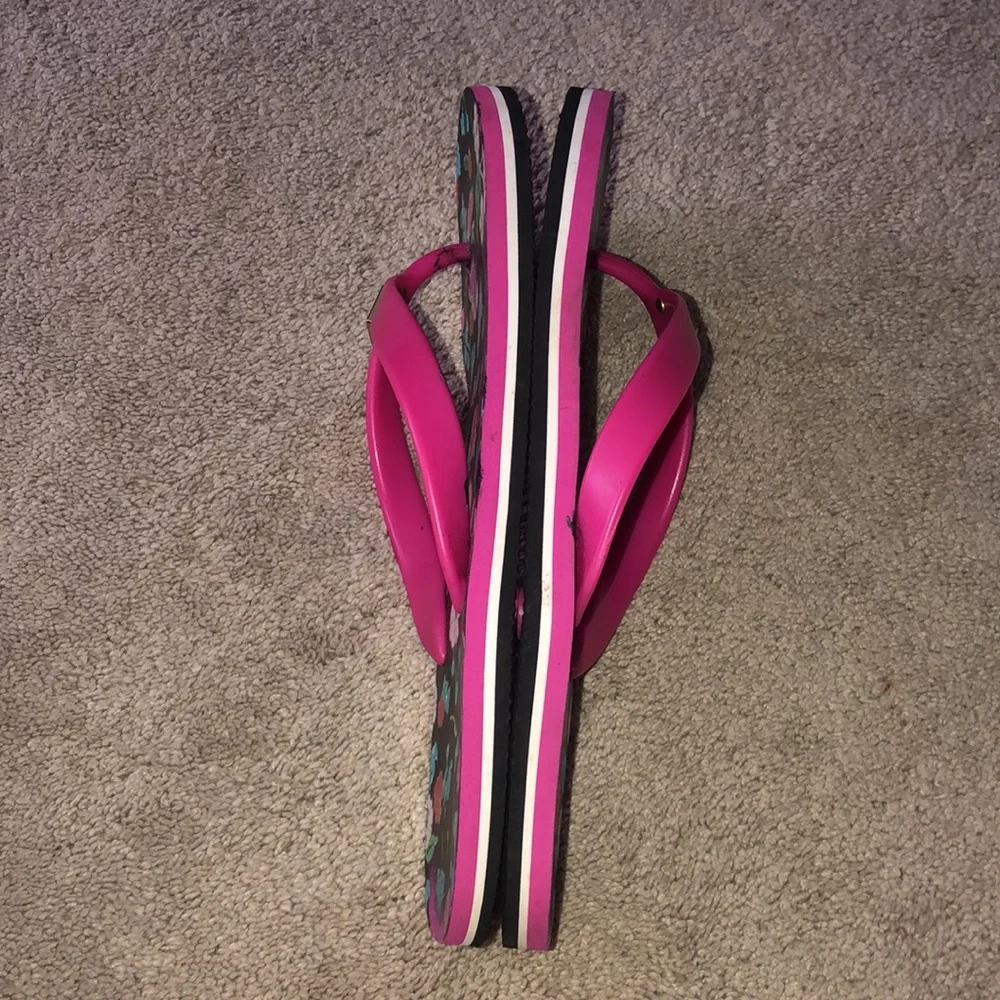 Kate‎ Spade Floral Flip Flops Women’s Size 9 10 •READ